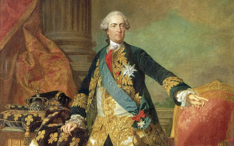 Louis XV História dos Reis da França Simplesmente Paris
