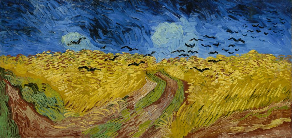 Campo de Trigo com Corvos, 1890 - Vincent van Gogh