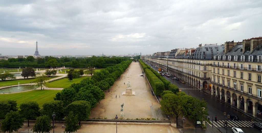 Jardin des Tuileries - Foto por Wikimeadia Commons