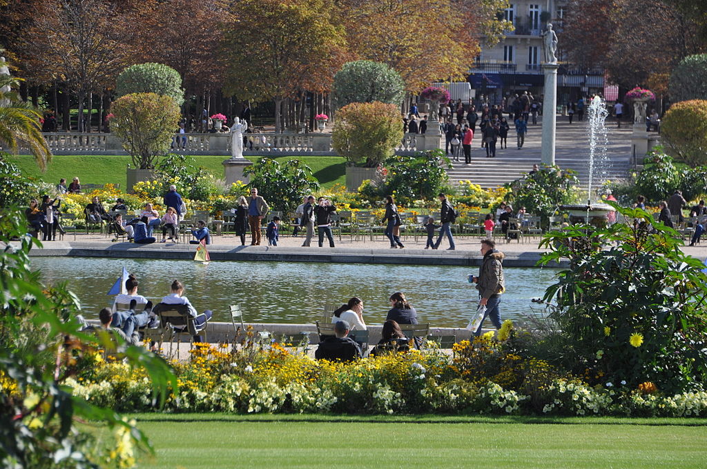 Jardin du Luxembourg - Foto por Wikimeadia Commons