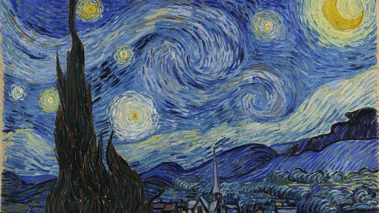 Noite Estrelada, 1889 - Vincent van Gogh