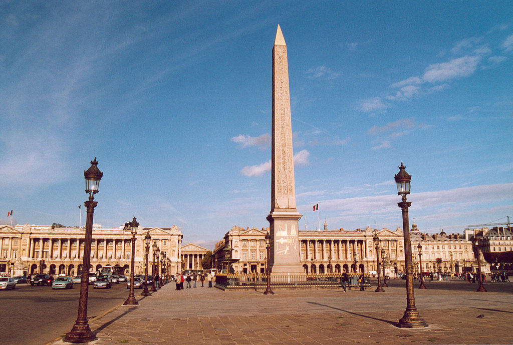 Place de la Concorde- Foto por Wikimedia Commons